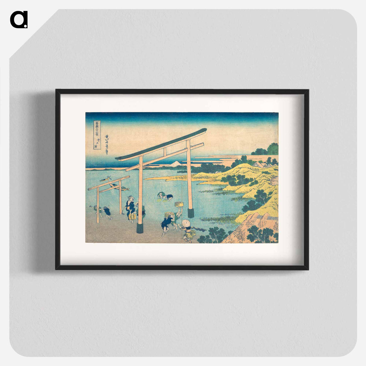 アートポスター-Noboto Bay - 葛飾 北斎 Poster.