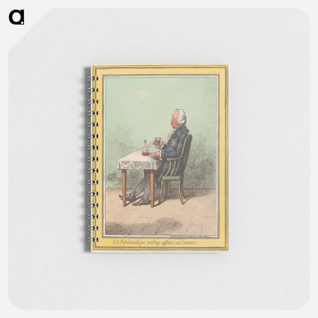 アートメモ帳-Un Diplomatique, Settl'ing Affairs at Stevens's (Baron Haslang, Bavarian Minister)
- イェール大学アートギャラリー Memo.
