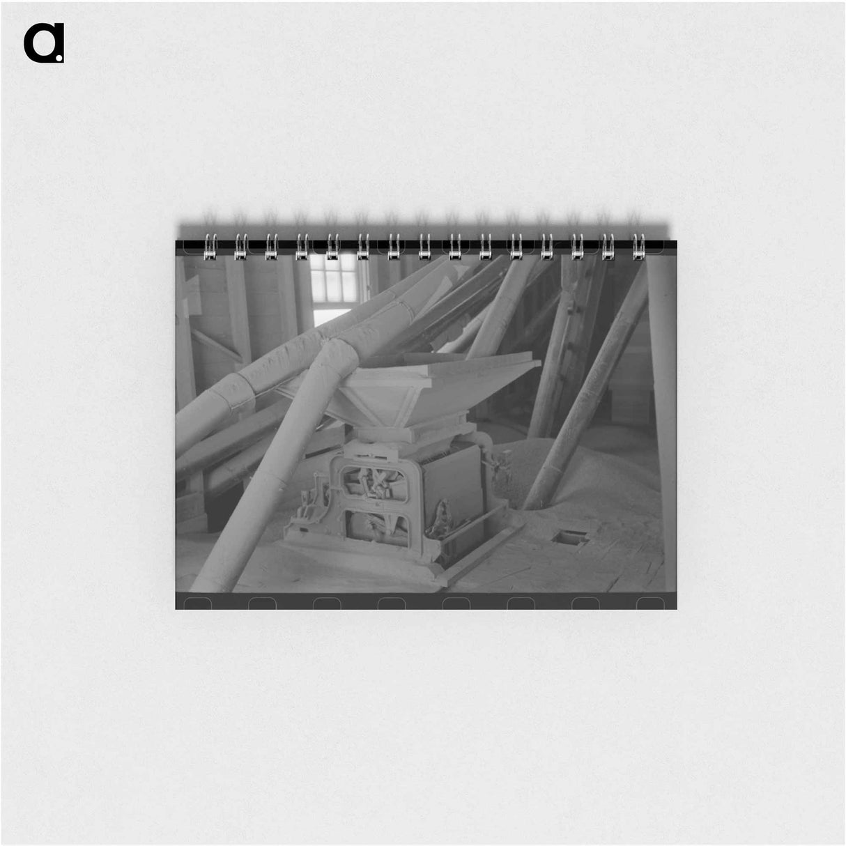 アートメモ帳-Directing Bulk Wheat, Eureka Flats, Walla Walla County, Washington
- ラッセル リー Memo.