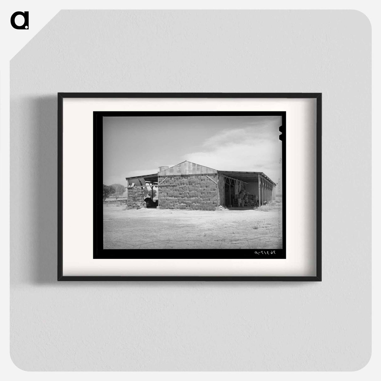 アートポスター-Baled Hay, Casa Grande Valley Farms, Pinal County, Arizona
- ラッセル リー Poster.
