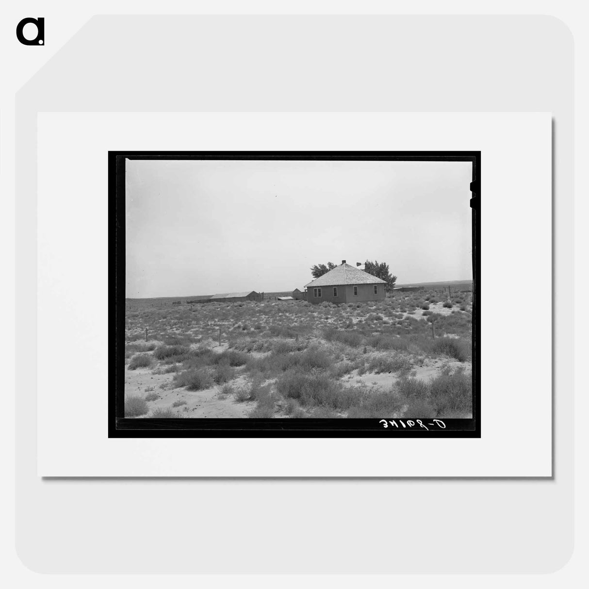 アートポスター-Abandoned Farm, Syracuse, Kansas
- ラッセル リー Poster.