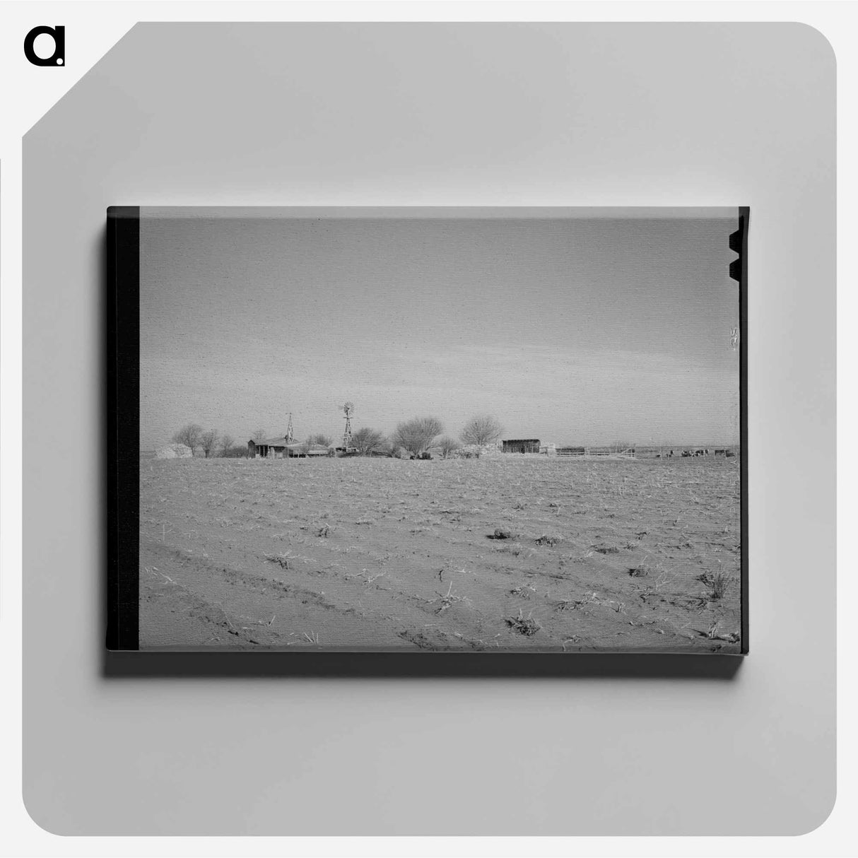 アートパネル-Farmstead, Dawson County, Texas
- ラッセル リー Canvas.