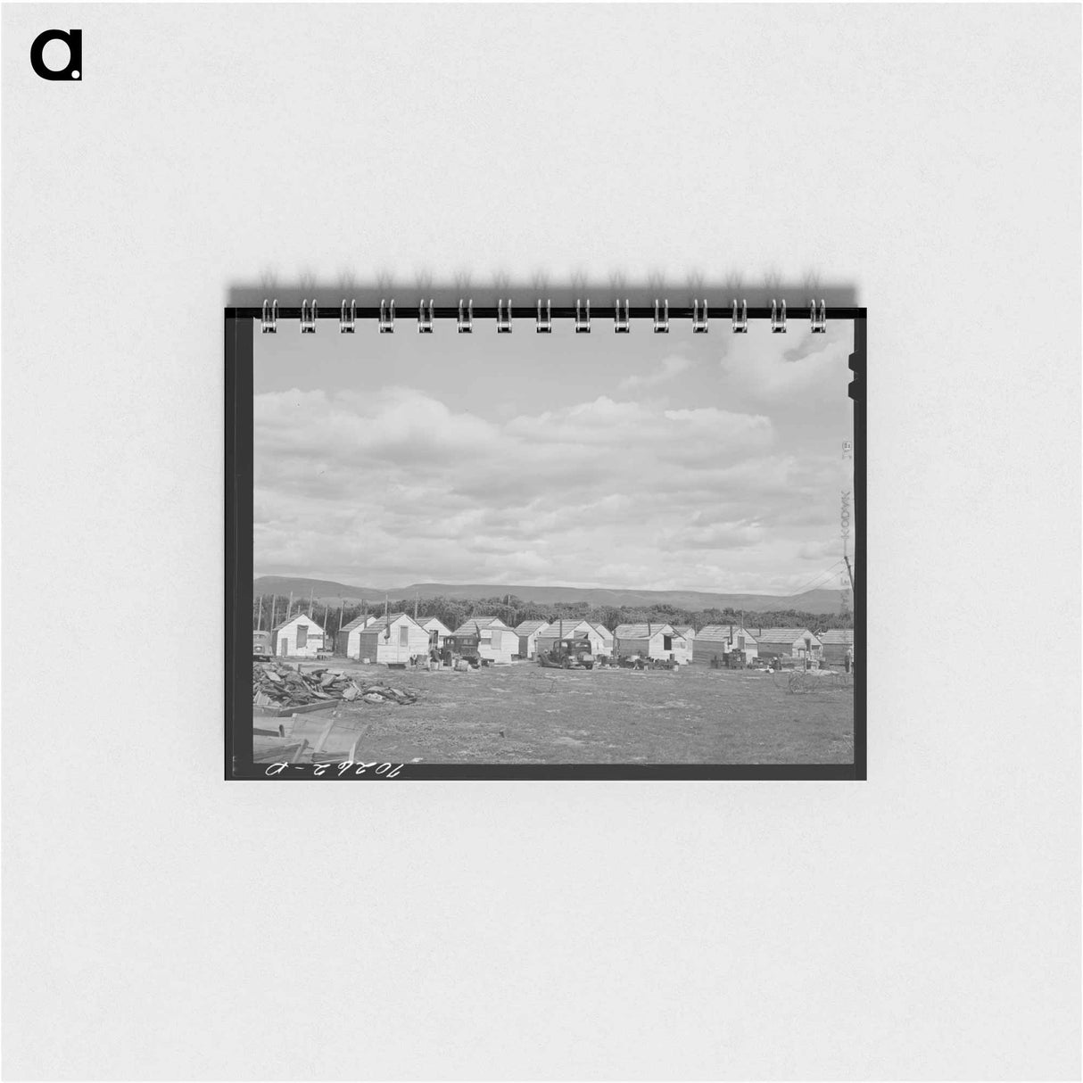 アートメモ帳-Housing for Hop Pickers, Yakima County
- ラッセル リー Memo.