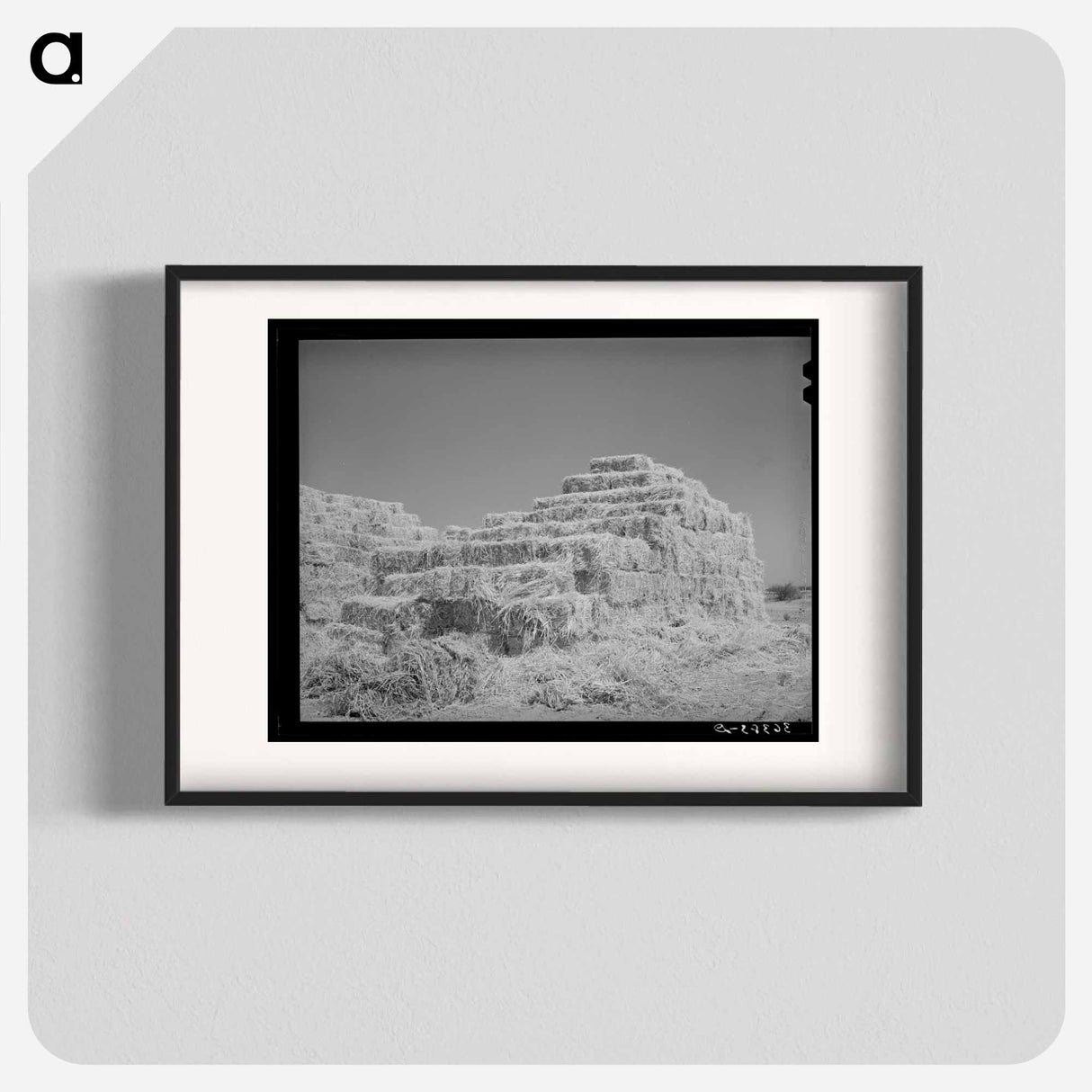 アートポスター-Baled Hay, Casa Grande Valley Farms, Pinal County, Arizona
- ラッセル リー Poster.