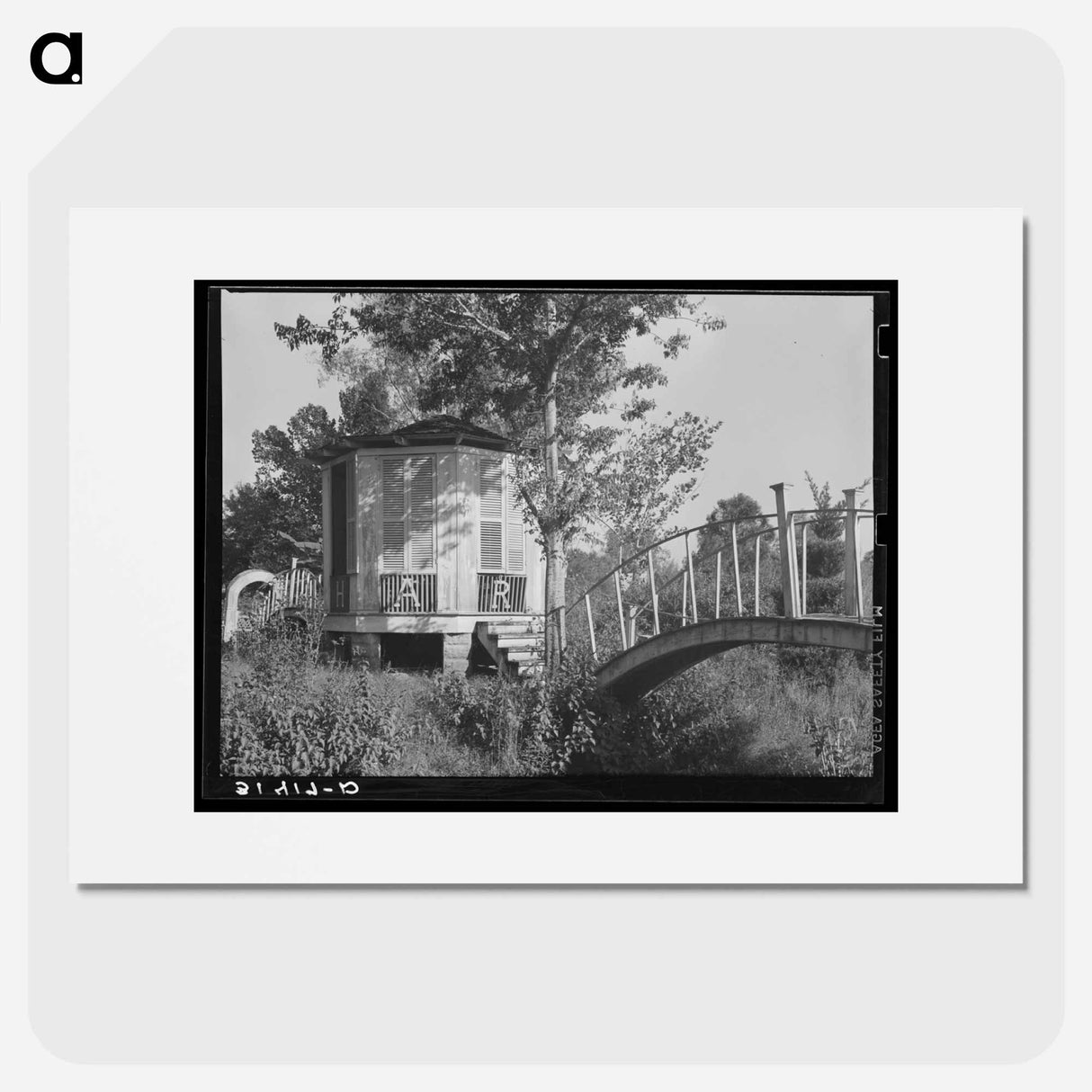 アートポスター-Chapel and Shrine on Island in Bayou Teche
- ラッセル リー Poster.