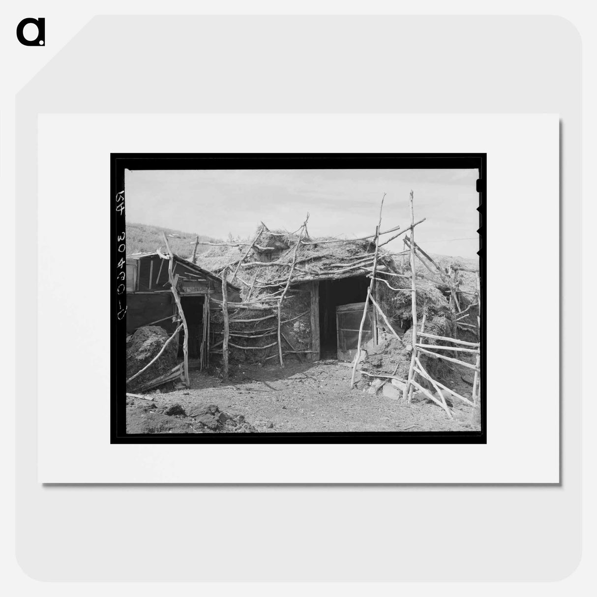 アートポスター-Barn on Farm of William Huravitch, Williams County, North Dakota
- ラッセル リー Poster.