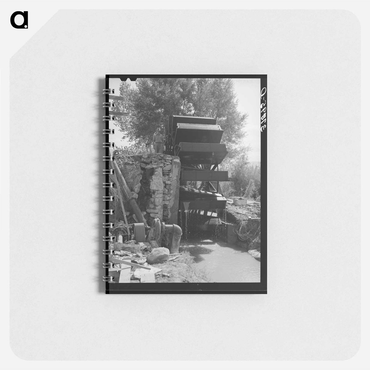 アートメモ帳-Cooperative Waterwheel, Mohave County, Arizona
- ラッセル リー Memo.