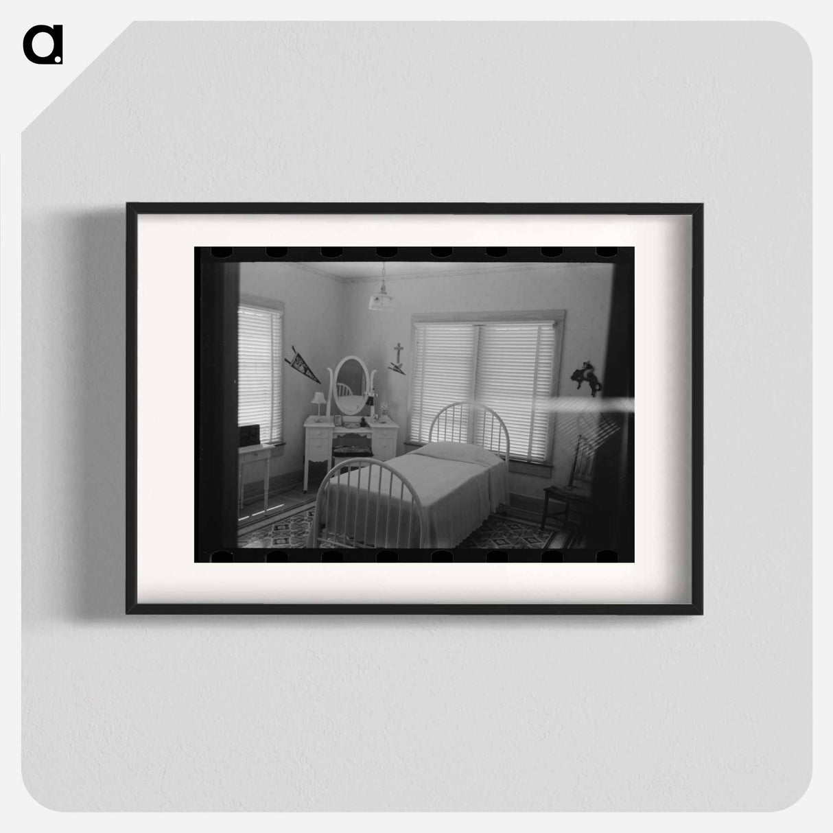 アートポスター-Bedroom of a Cajun Farmer's Daughter
- ラッセル リー Poster.