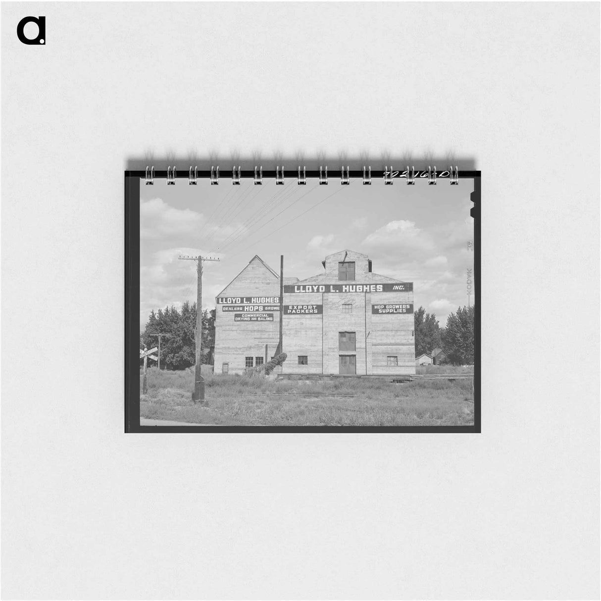 アートメモ帳-Storage Facilities of Commercial Hop Dealer, Yakima County, Washington
- ラッセル リー Memo.