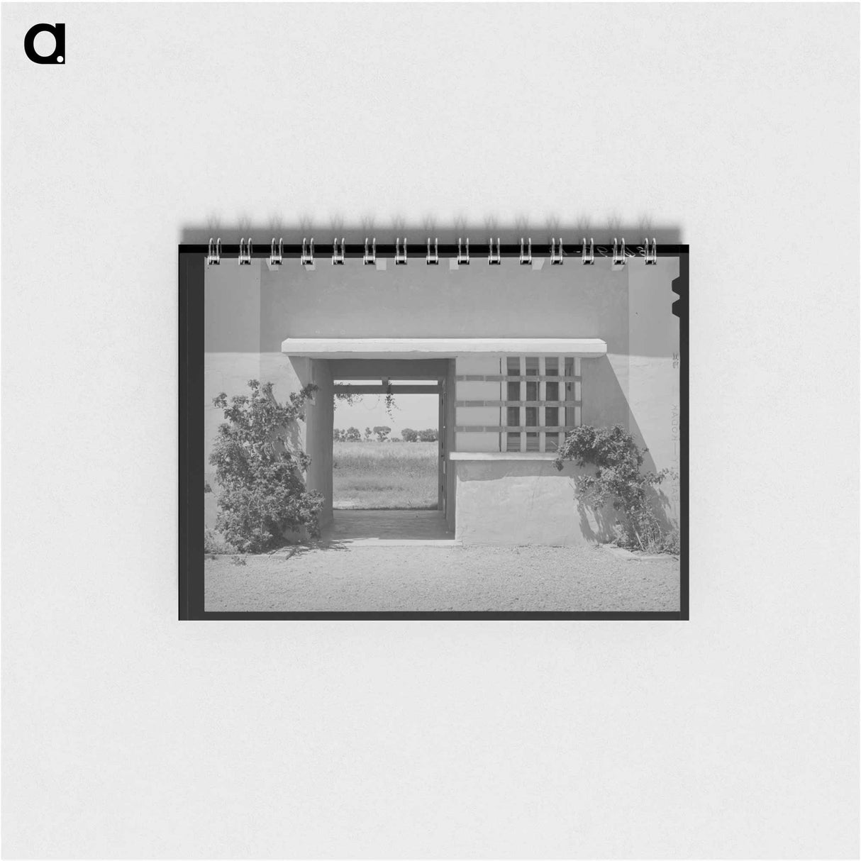 アートメモ帳-Entrance to Community Building at Arizona Part-Time Farms
- ラッセル リー Memo.
