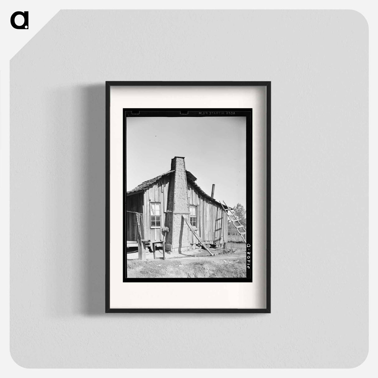アートポスター-Cabin with Grass and Mud Chimney, Taylorsville, Mississippi
- ラッセル リー Poster.