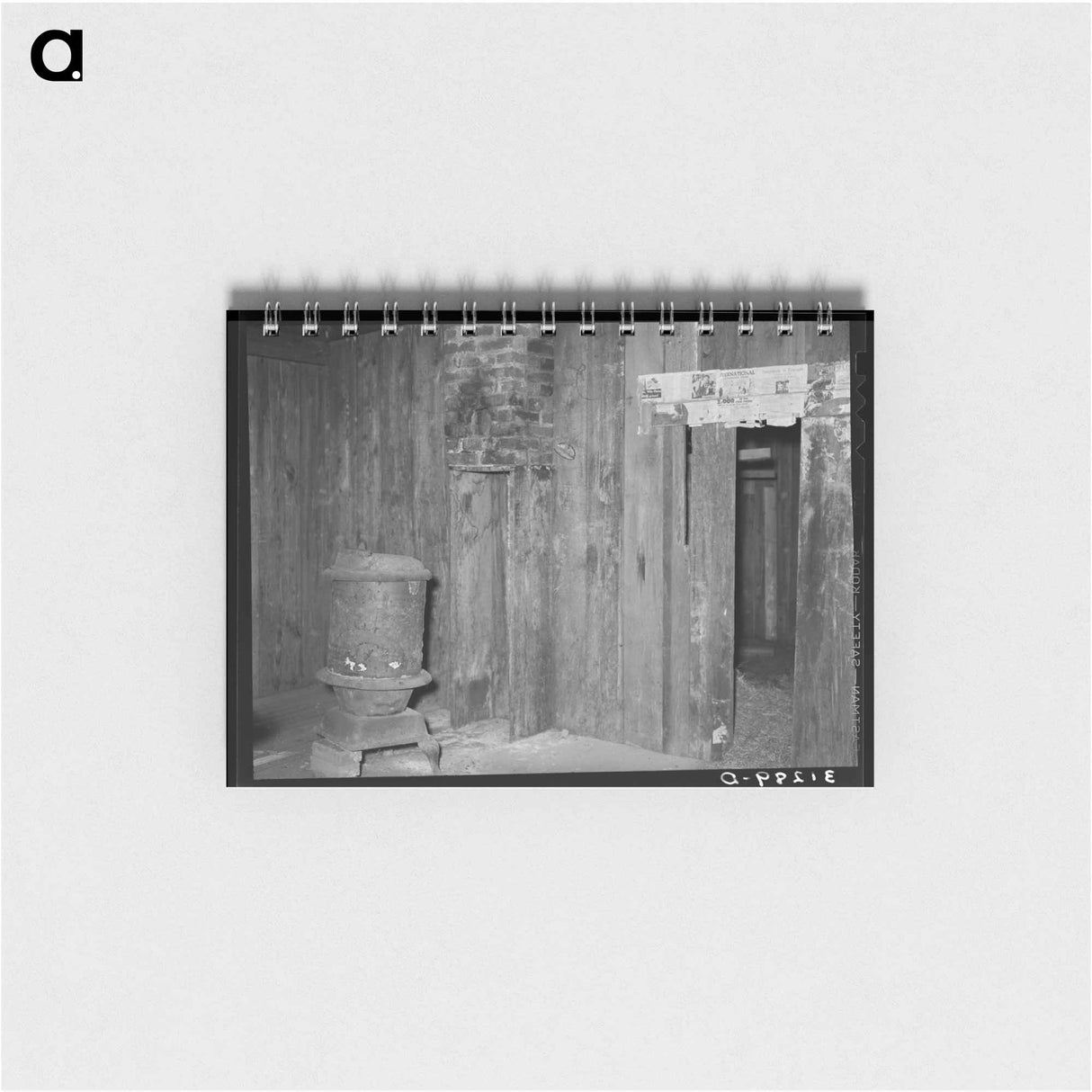 アートメモ帳-Interior of Old Slave Quarters Near Caruthersville, Missouri
- ラッセル リー Memo.