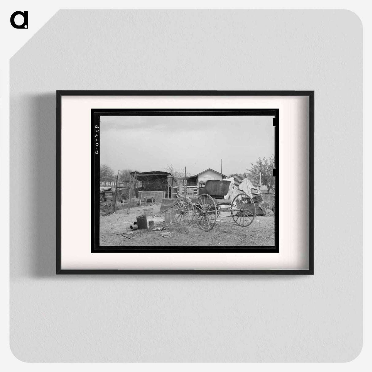 アートポスター-Backyard of Mexican House, San Antonio, Texas
- ラッセル リー Poster.