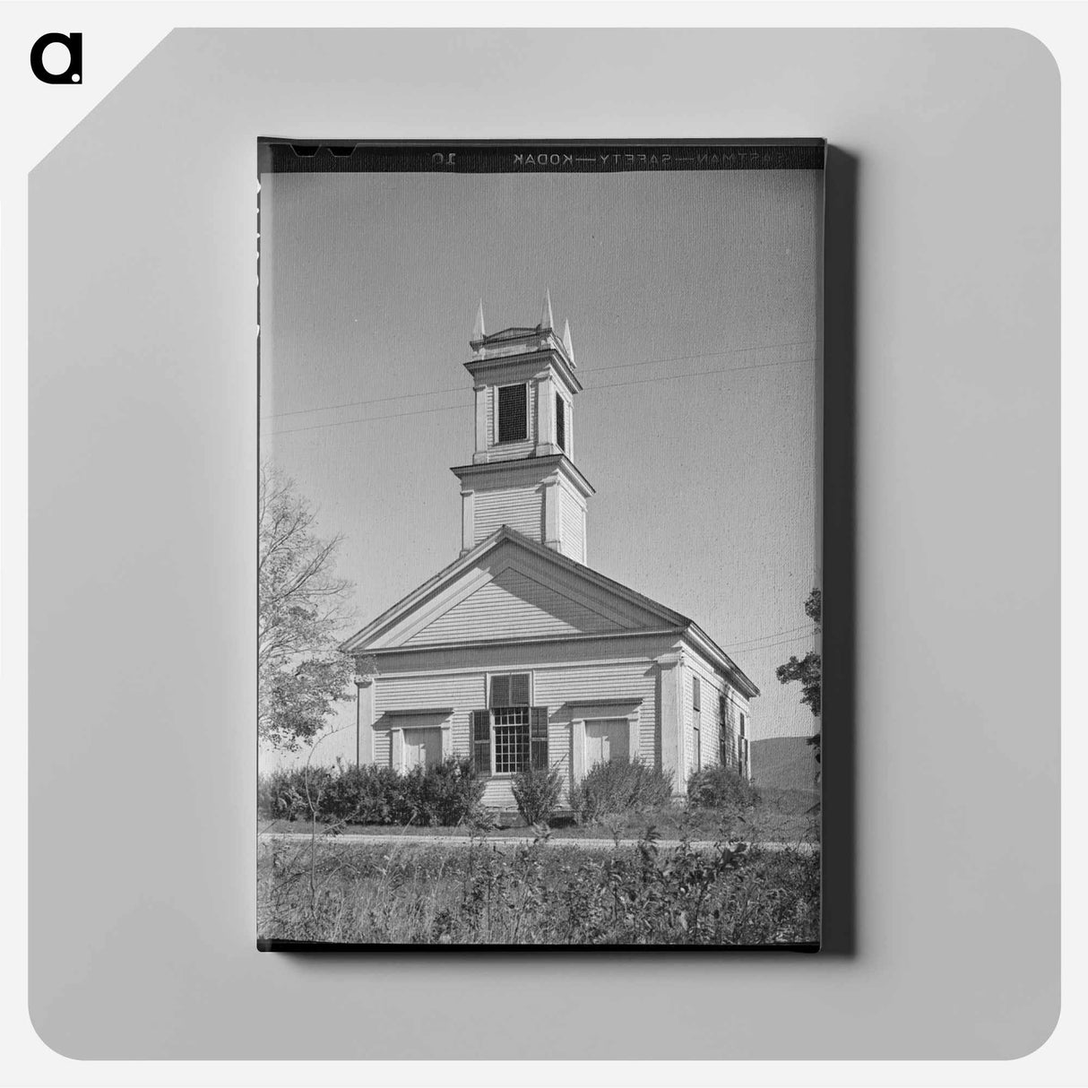 アートパネル-Church along U.S. No. 7 near Arlington, Vermont
- ラッセル リー Canvas.