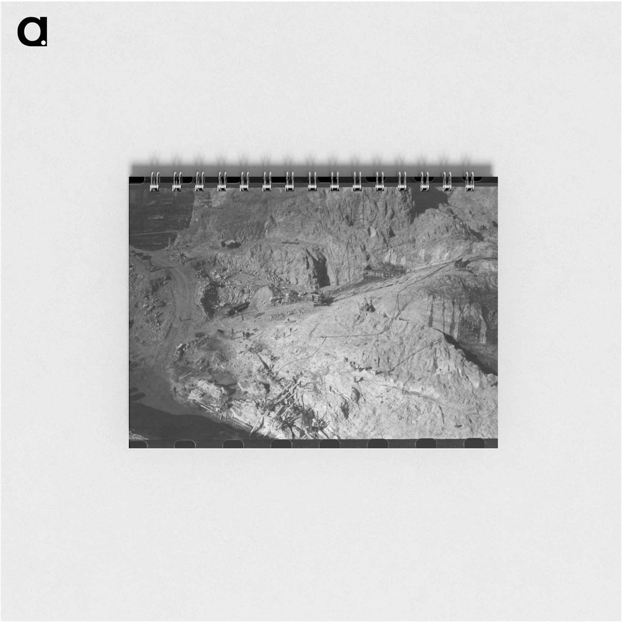 アートメモ帳-Shasta Dam Under Construction, Shasta County, California
- ラッセル リー Memo.