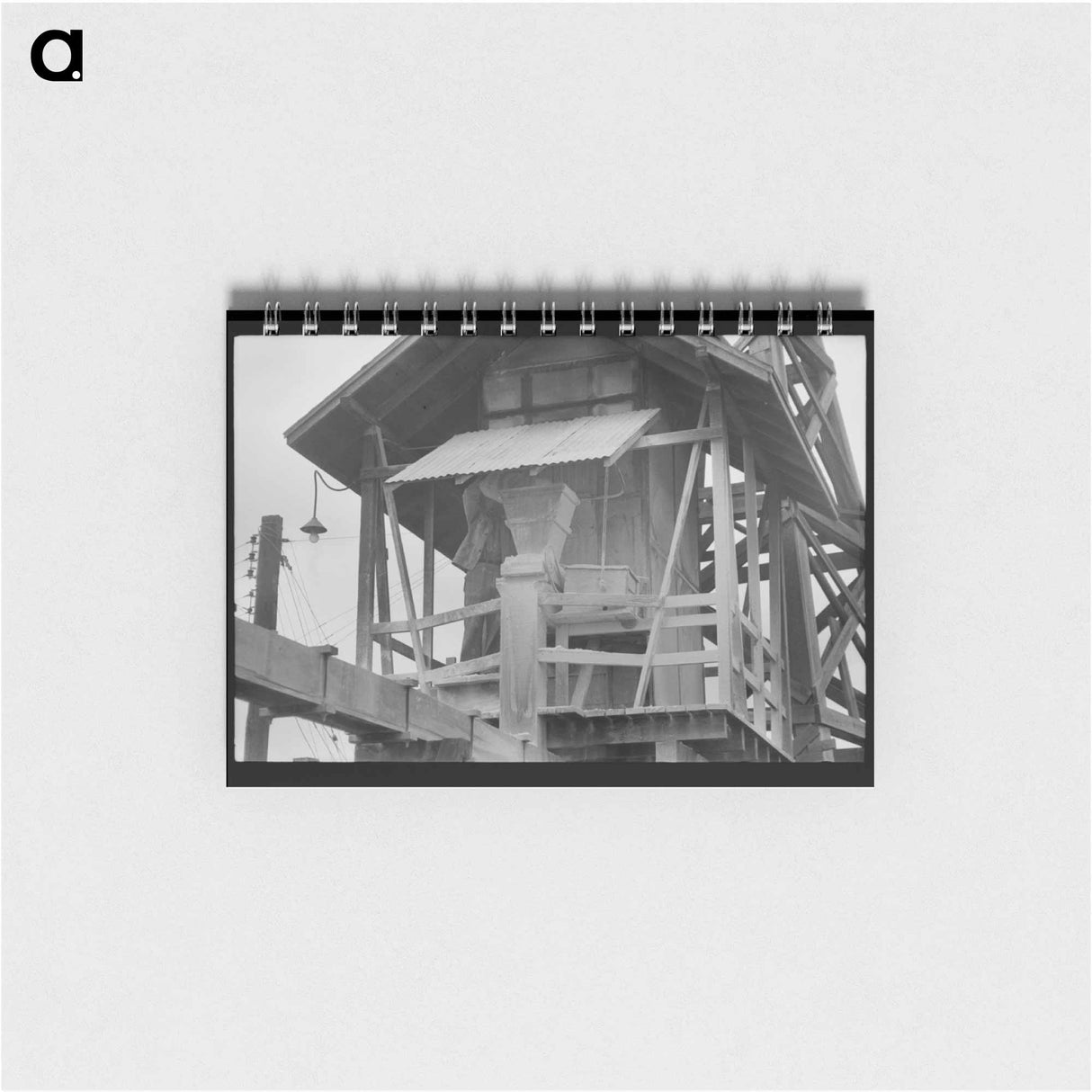 アートメモ帳-Lime Infusion at Sweet Potato Starch Plant, Laurel, Mississippi
- ラッセル リー Memo.