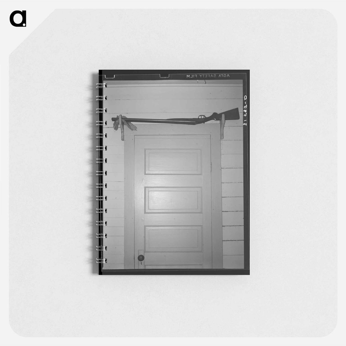 アートメモ帳-Shotgun Over the Door, Crowley, Louisiana
- ラッセル リー Memo.