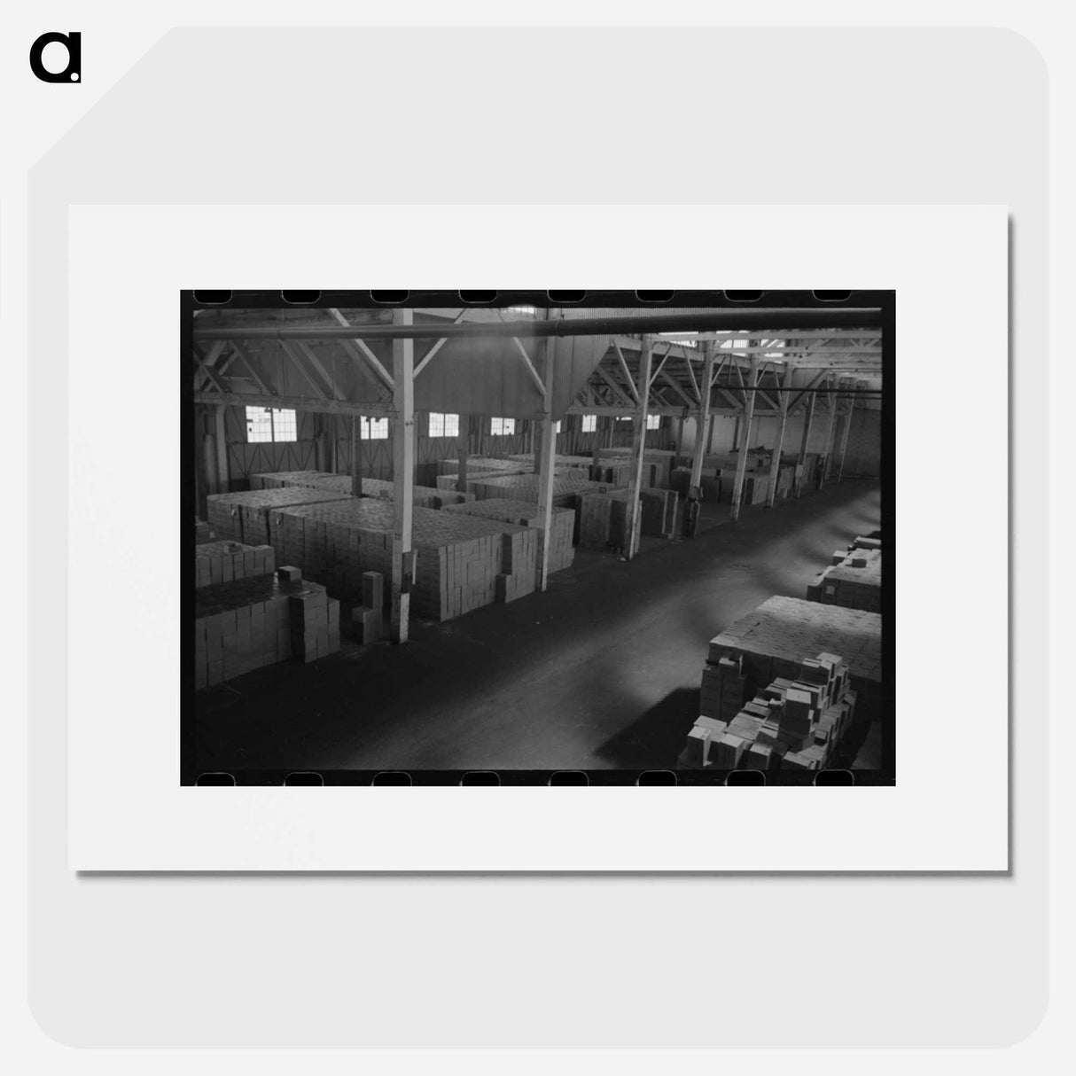 アートポスター-Canned Salmon in Warehouse, Astoria, Oregon
- ラッセル リー Poster.