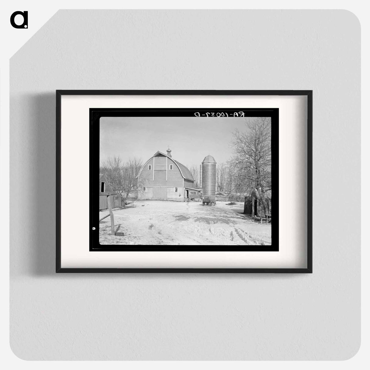 アートポスター-Barn and Silo on H.H. Tripp Farm
- ラッセル リー Poster.