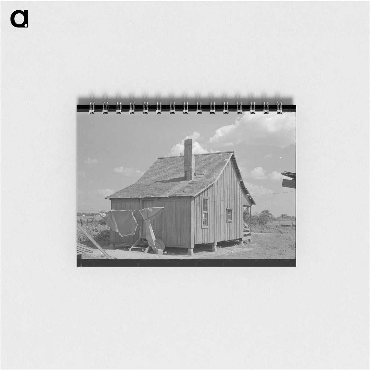 アートメモ帳-Sharecropper's Home, New Madrid County, Missouri
- ラッセル リー Memo.