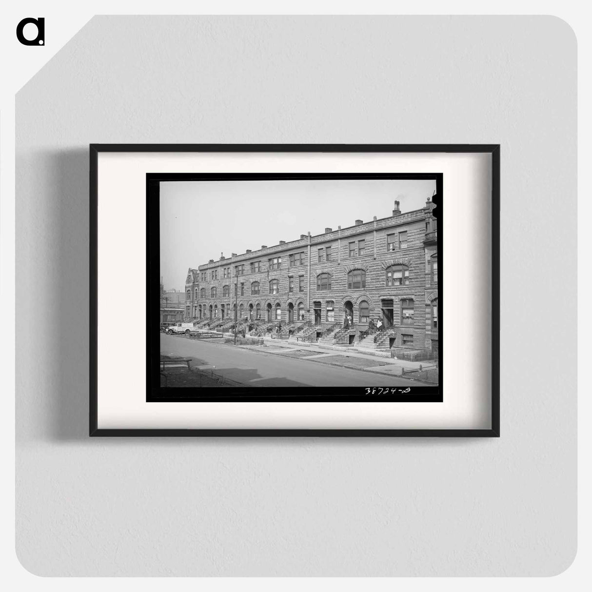 アートポスター-Apartment Houses, Chicago
- ラッセル リー Poster.