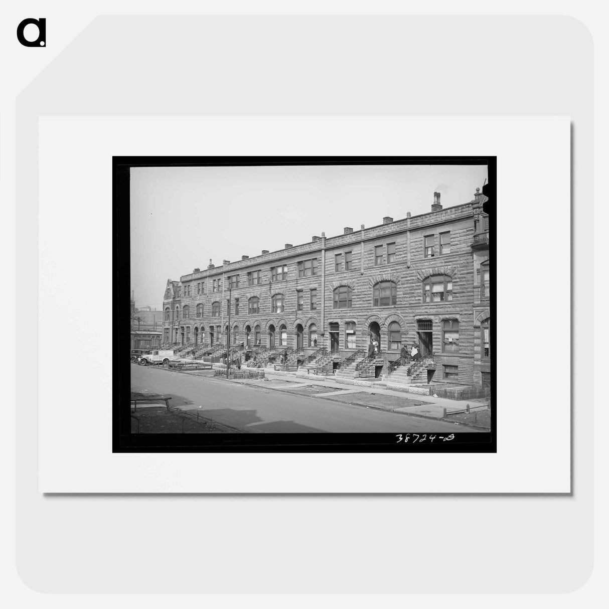 アートポスター-Apartment Houses, Chicago
- ラッセル リー Poster.