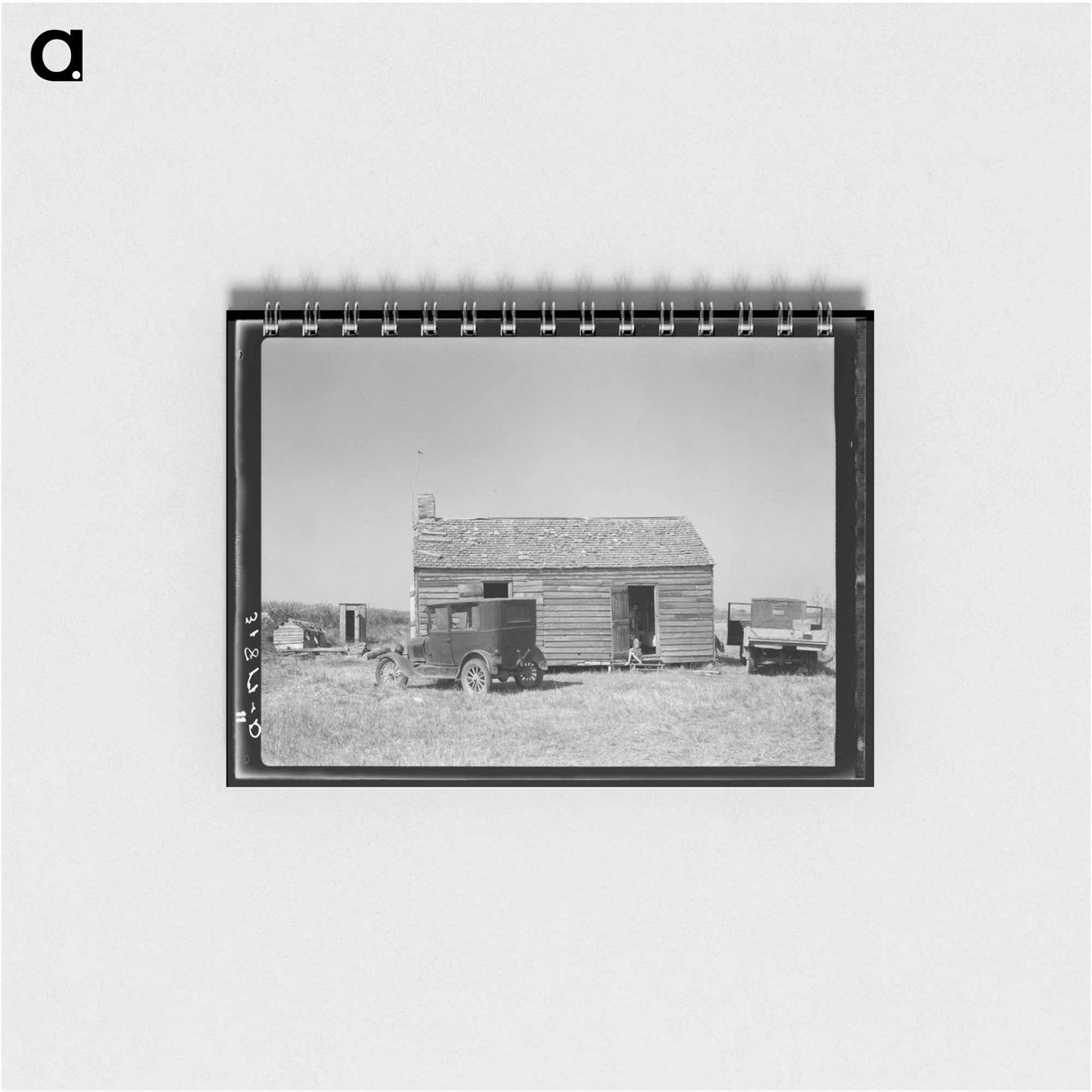 アートメモ帳-Home of a Day Laborer Near New Iberia, Louisiana
- ラッセル リー Memo.