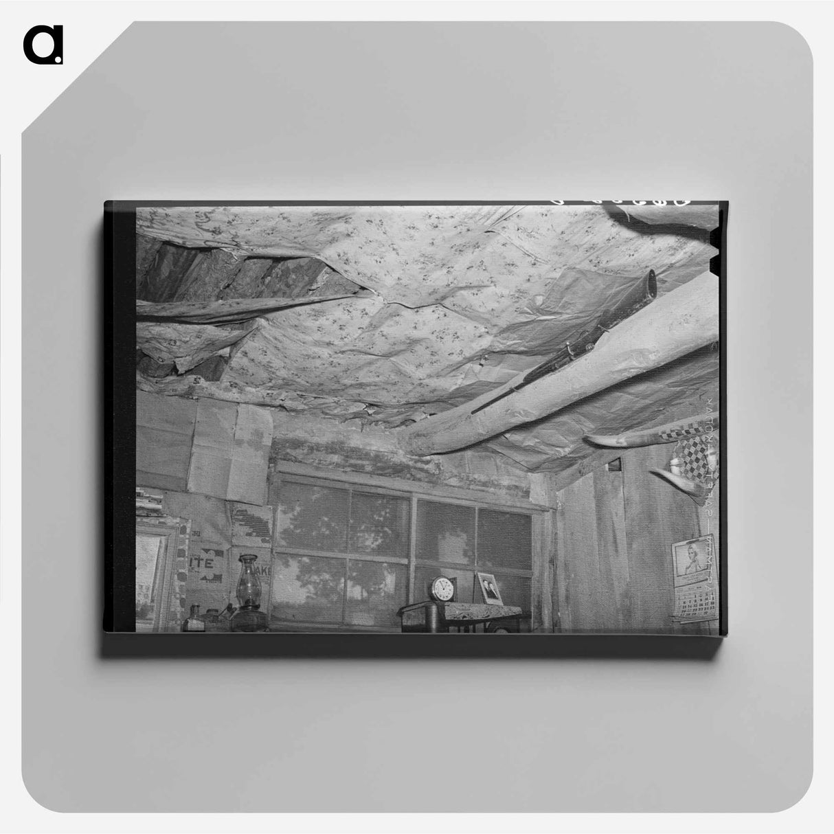アートパネル-Interior, Faro Caudill Dugout, Pie Town
- ラッセル リー Canvas.
