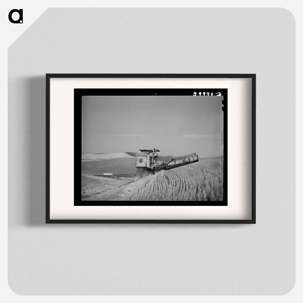 アートポスター-Caterpillar-Drawn Combine in Wheat Fields, Whitman County, Washington
- ラッセル リー Poster.