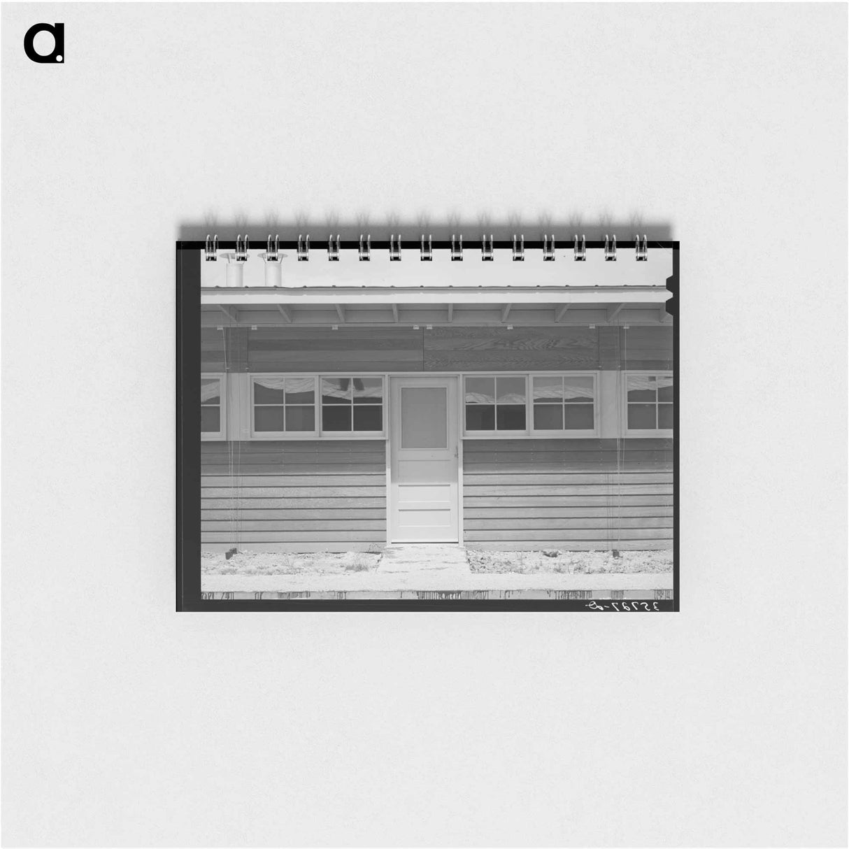 アートメモ帳-Entrance to Migratory Labor Camp Unit, Sinton, Texas
- ラッセル リー Memo.