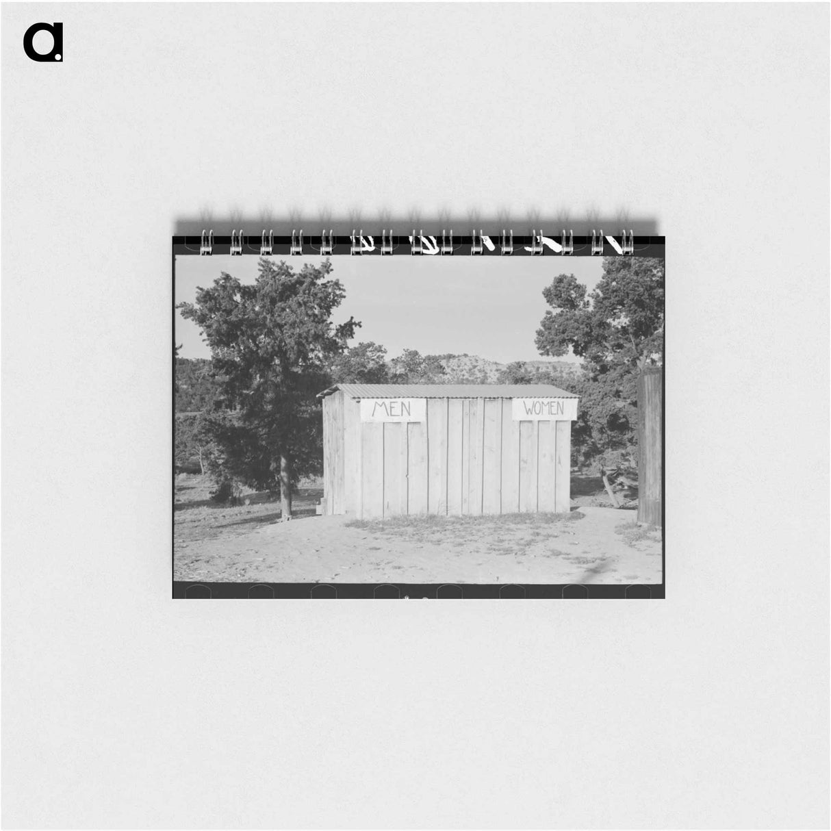 アートメモ帳-Public Privies, Pie Town, New Mexico
- ラッセル リー Memo.