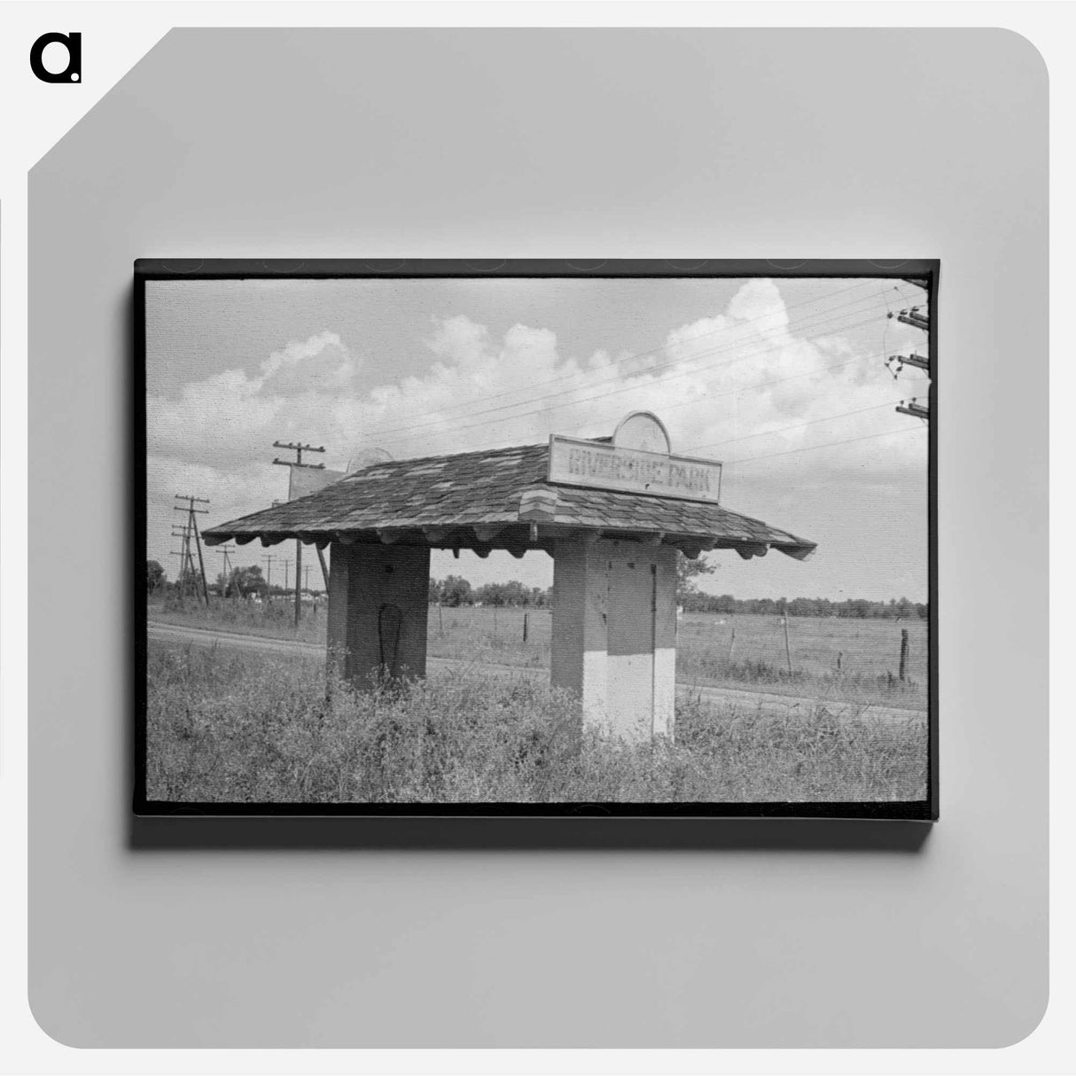 アートパネル-Inter-Urban Station, North of New Orleans, Louisiana
- ラッセル リー Canvas.