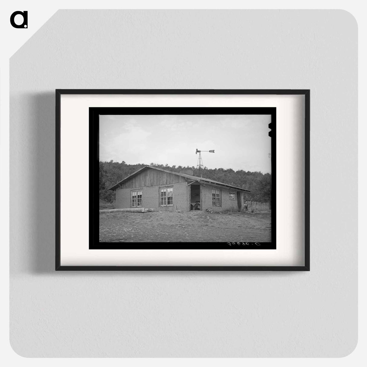 アートポスター-Adobe House, Pie Town, New Mexico
- ラッセル リー Poster.