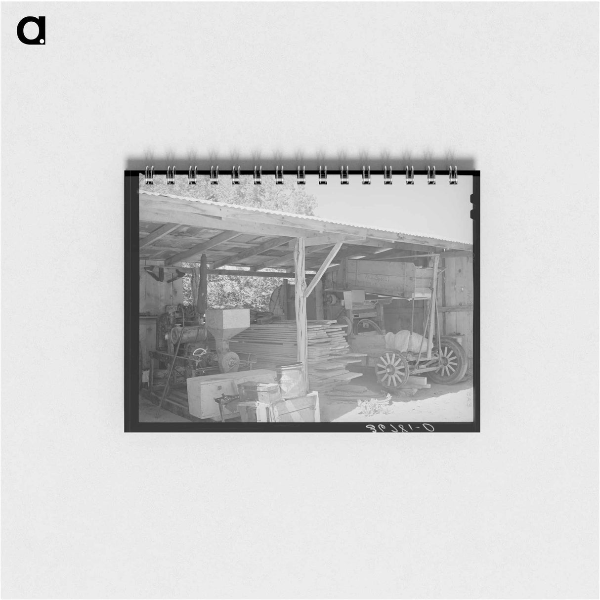 アートメモ帳-Toolshed on Farm of George Hutton
- ラッセル リー Memo.