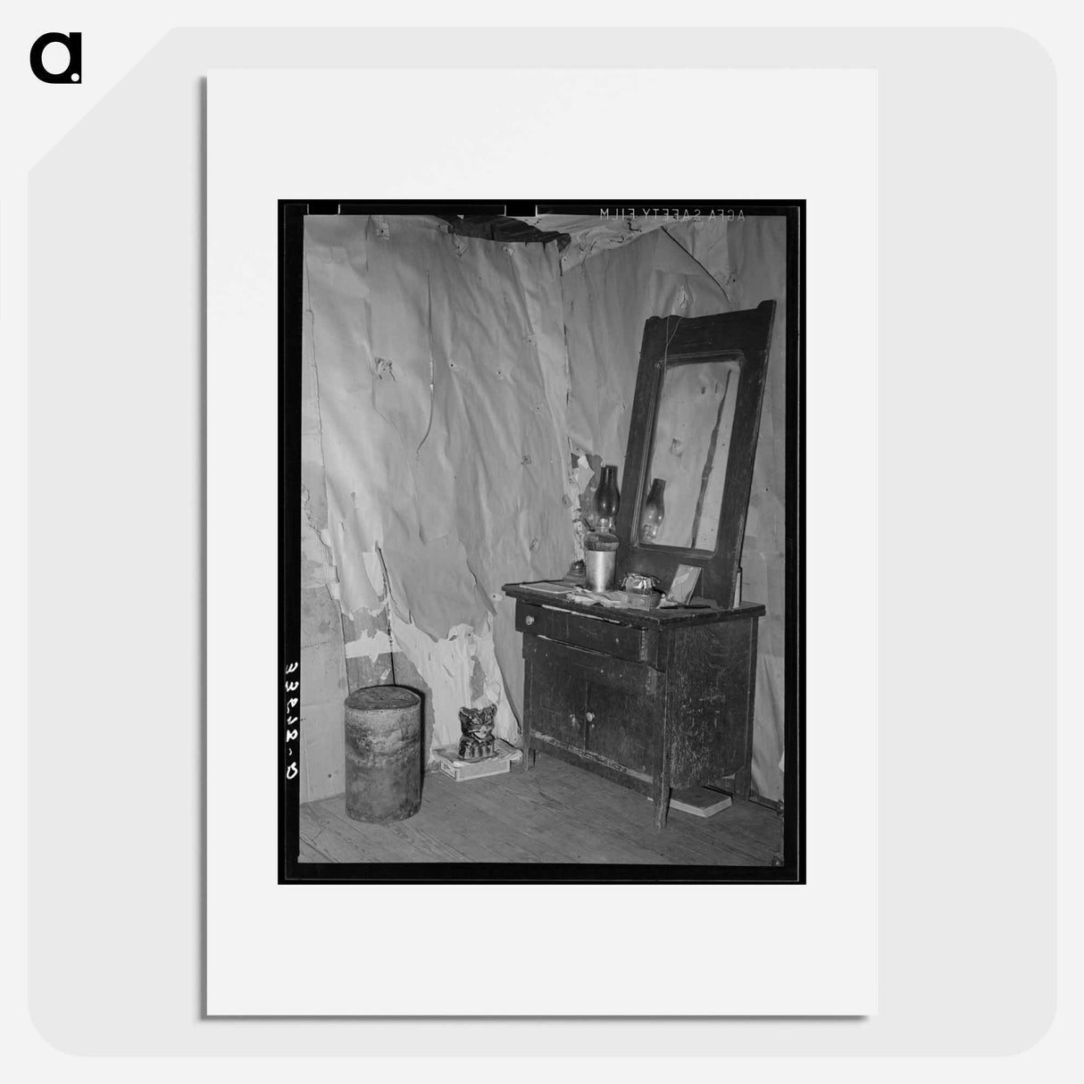 アートポスター-Bedroom Corner, Wagoner County, Oklahoma
- ラッセル リー Poster.