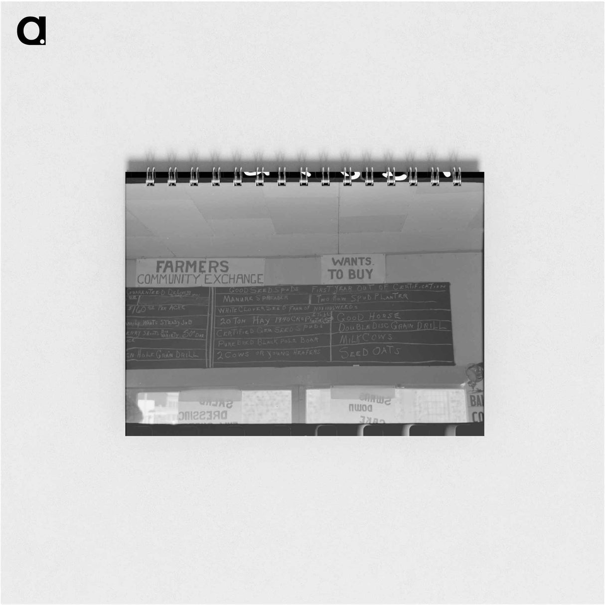 アートメモ帳-Sign in Store, Eden, Idaho
- ラッセル リー Memo.