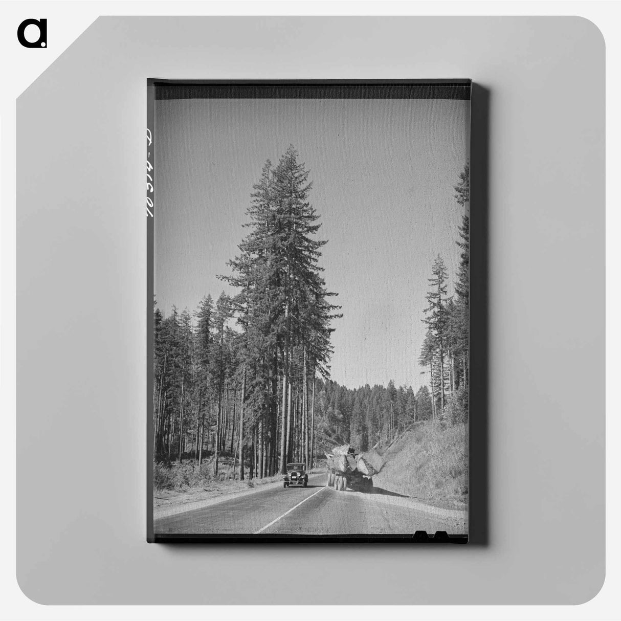 アートパネル-Log Transport, Clatsop County, Oregon
- ラッセル リー Canvas.