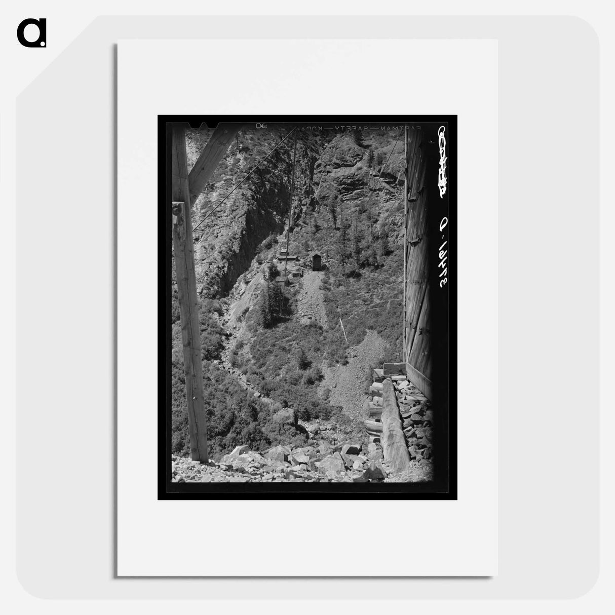 アートポスター-Aerial Tram to Abandoned Gold Mine, Ouray County, Colorado
- ラッセル リー Poster.