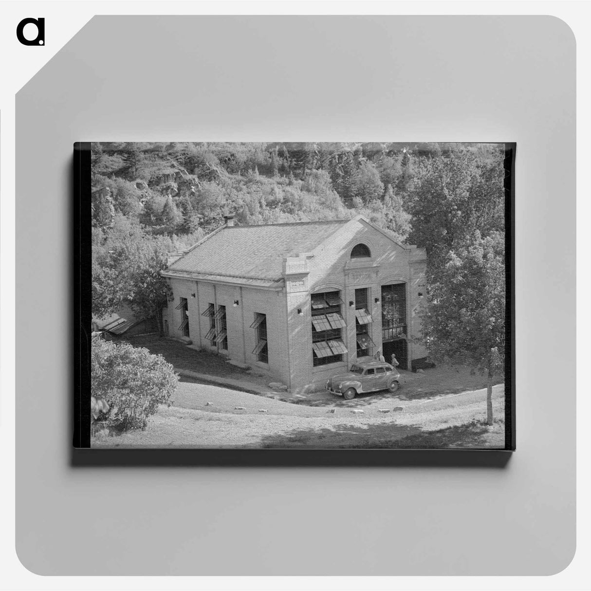 アートパネル-Hydroelectric Plant, Logan City, Utah
- ラッセル リー Canvas.