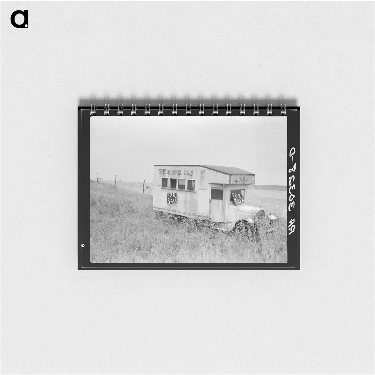 アートメモ帳-Abandoned Gospel Car near Kewanee, Illinois
- ラッセル リー Memo.