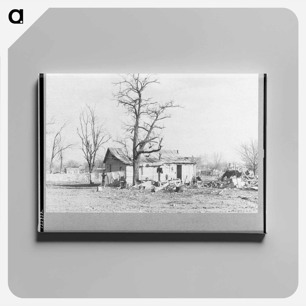アートパネル-Shawneetown Flood Damage
- ラッセル リー Canvas.