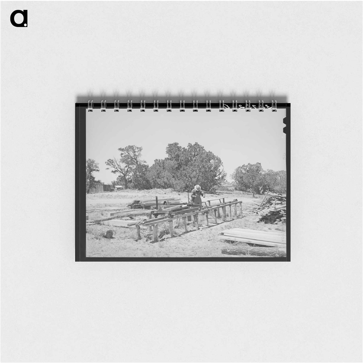 アートメモ帳-George Hutton's Homestead Sawmill
- ラッセル リー Memo.