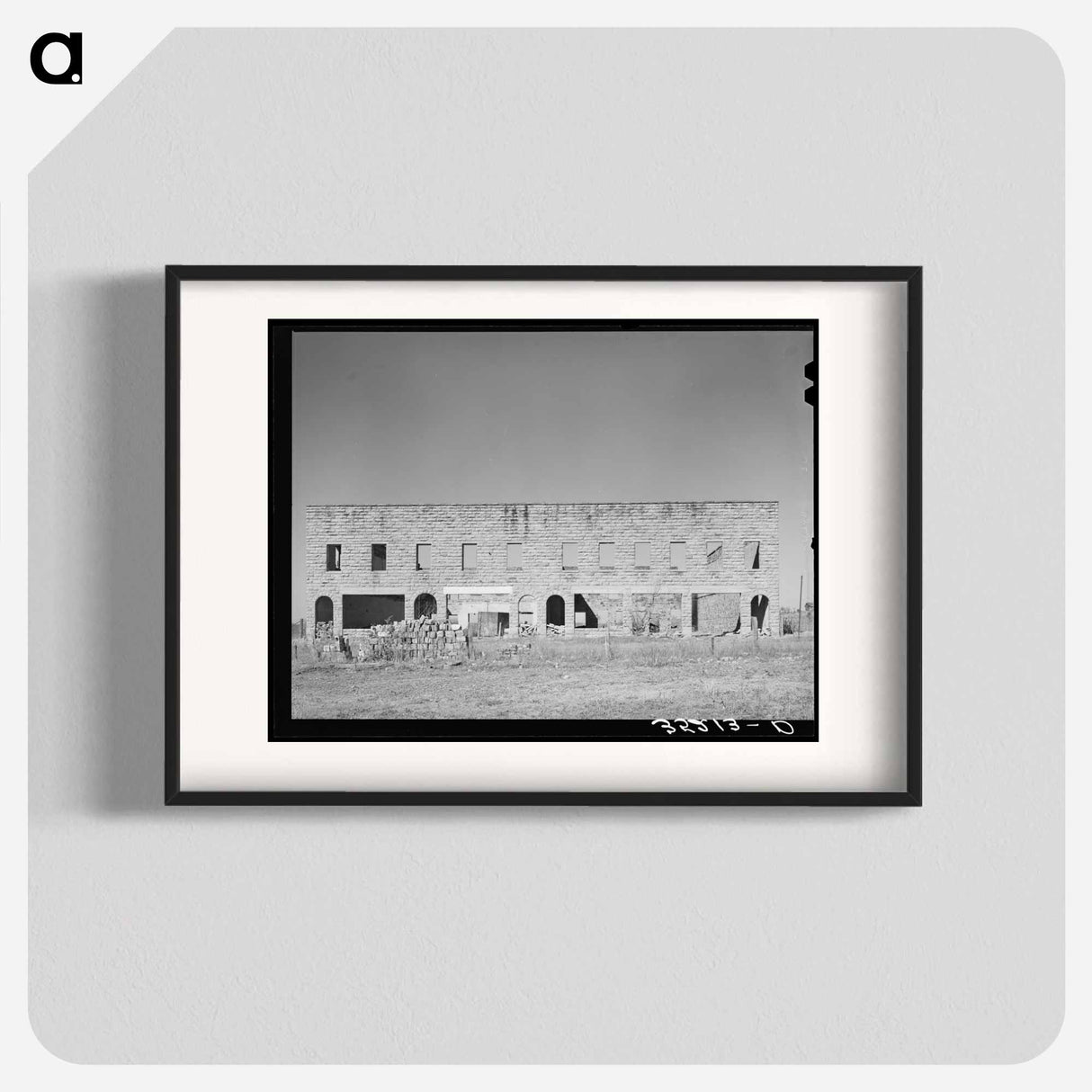 アートポスター-Abandoned Building, Slick, Oklahoma
- ラッセル リー Poster.