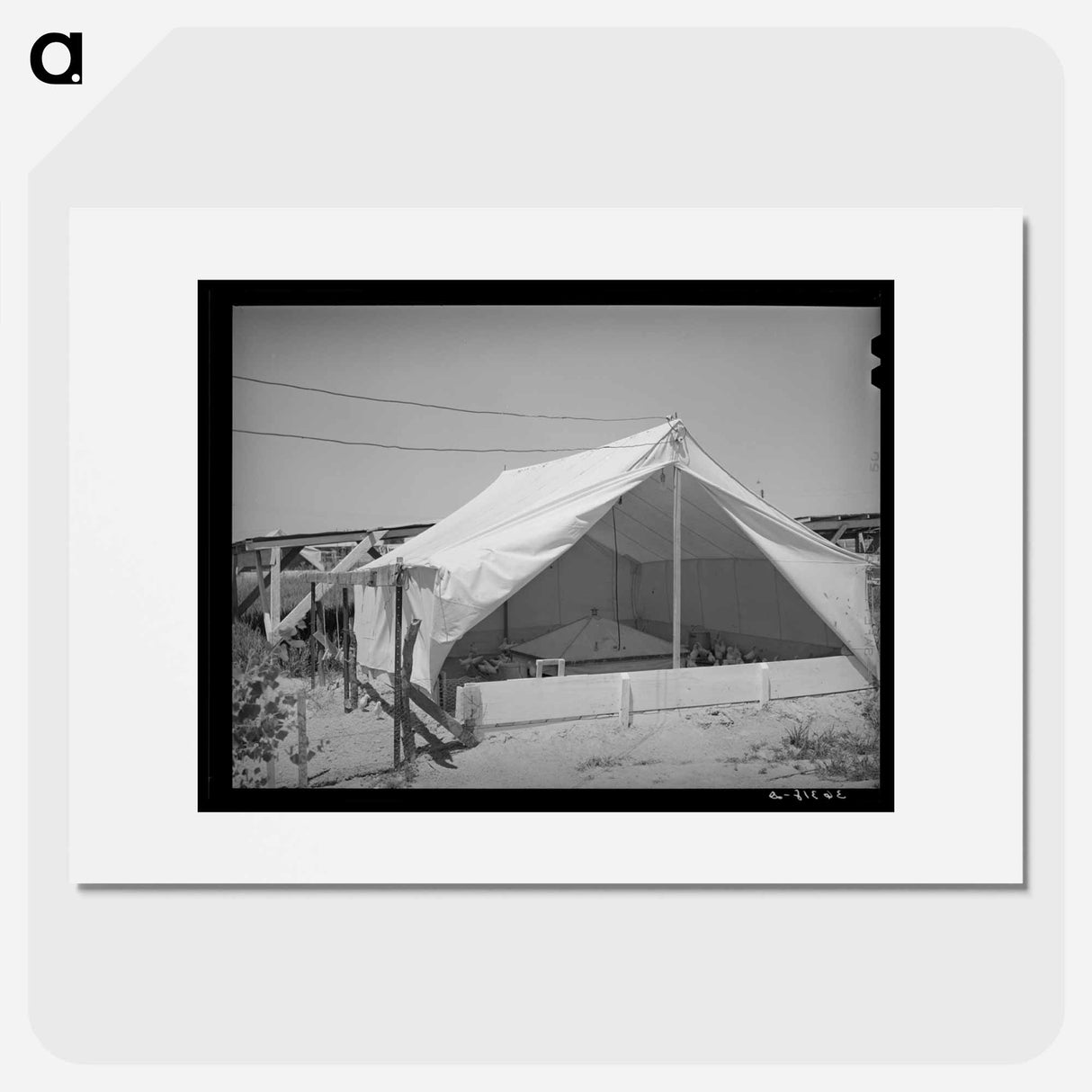 アートポスター-Breeder House, Casa Grande Valley Farms, Pinal County, Arizona
- ラッセル リー Poster.