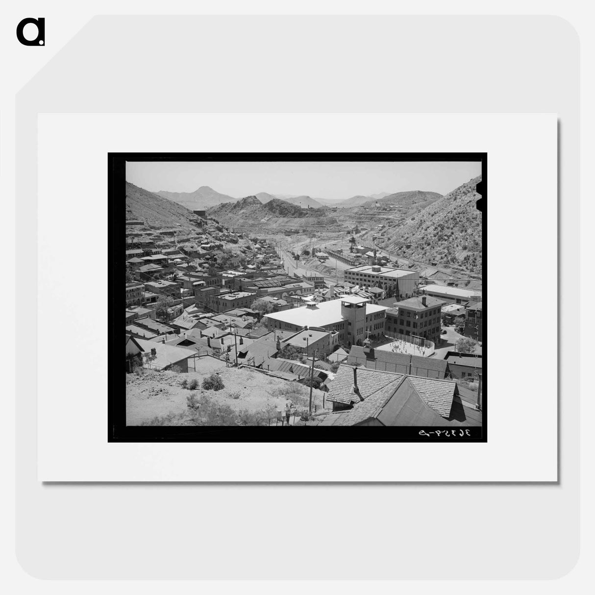 アートポスター-Bisbee, Arizona (View from Above)
- ラッセル リー Poster.
