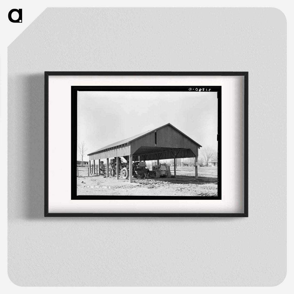 アートポスター-Agricultural Machinery Shed, Jerome, Arkansas
- ラッセル リー Poster.