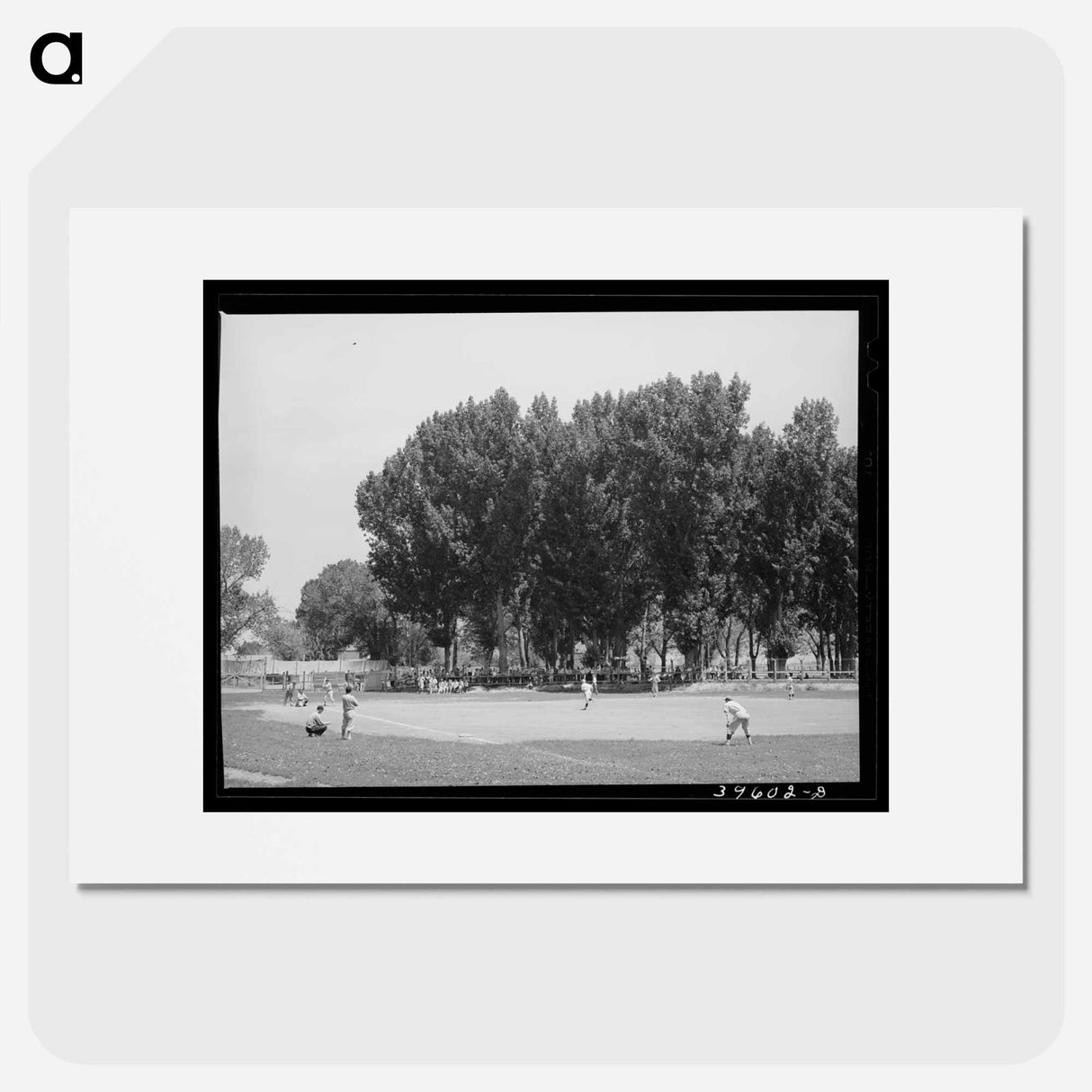 アートポスター-Baseball Game, Vale, Oregon
- ラッセル リー Poster.