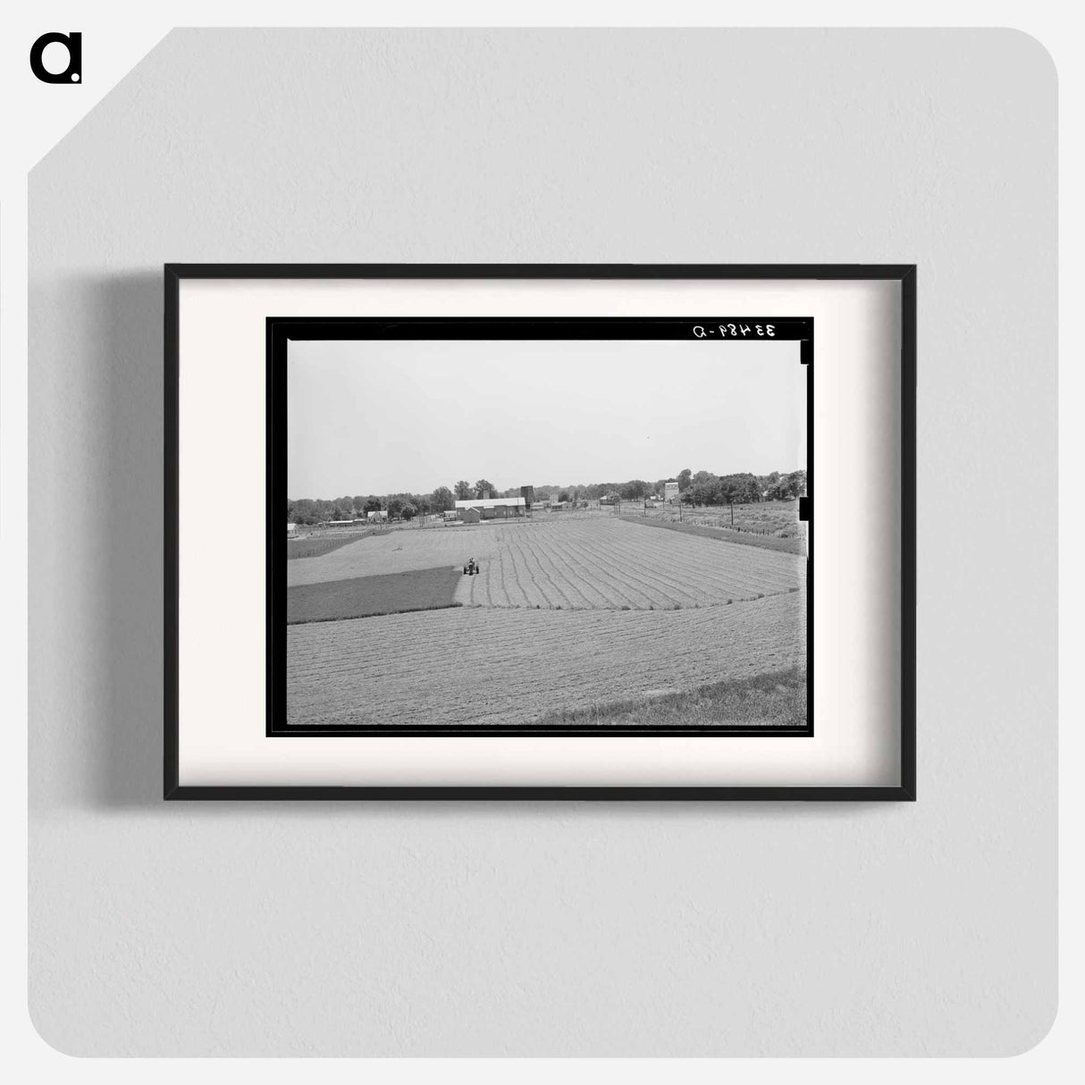 アートポスター-Alfalfa Field, Prague, Oklahoma
- ラッセル リー Poster.