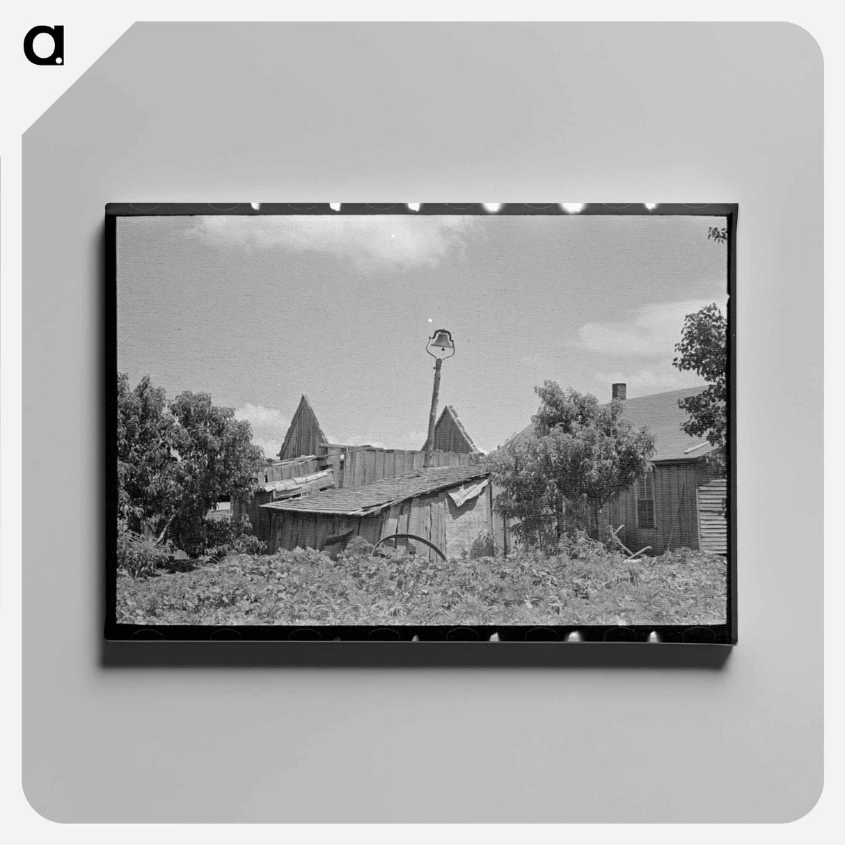 アートパネル-Sharecropper Farm with Bell, Southeast Missouri
- ラッセル リー Canvas.