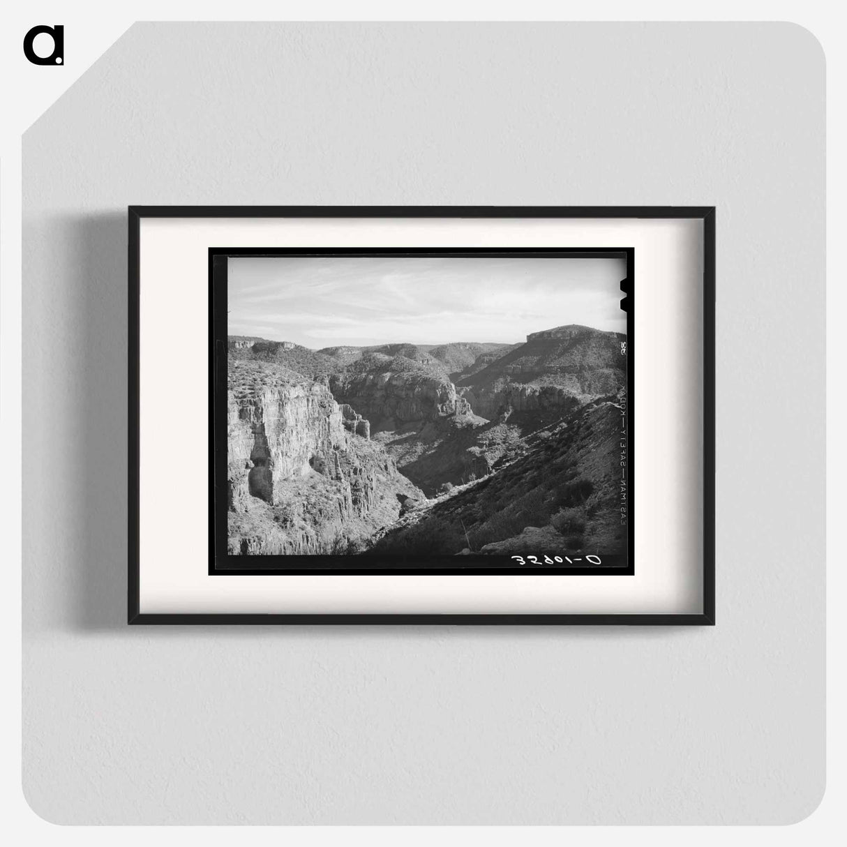 アートポスター-Black River Canyon at Beckers Butte, Gila County, Arizona
- ラッセル リー Poster.